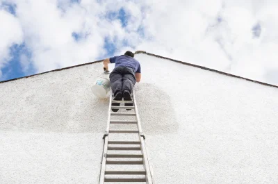 Peinture extérieure à Volesvres — façades et ravalement